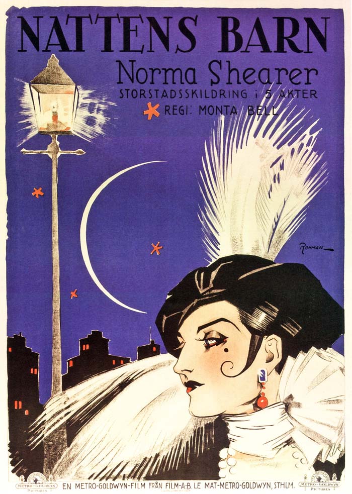 Lady of the Night (1925) vintage movie poster